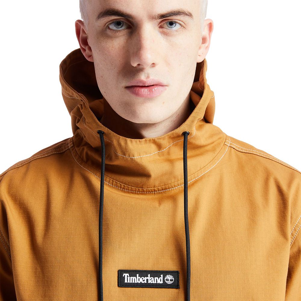 Timberland Mens Sweatshirts Workwear Ripstop Hoodie - Brown - India OZ1246803